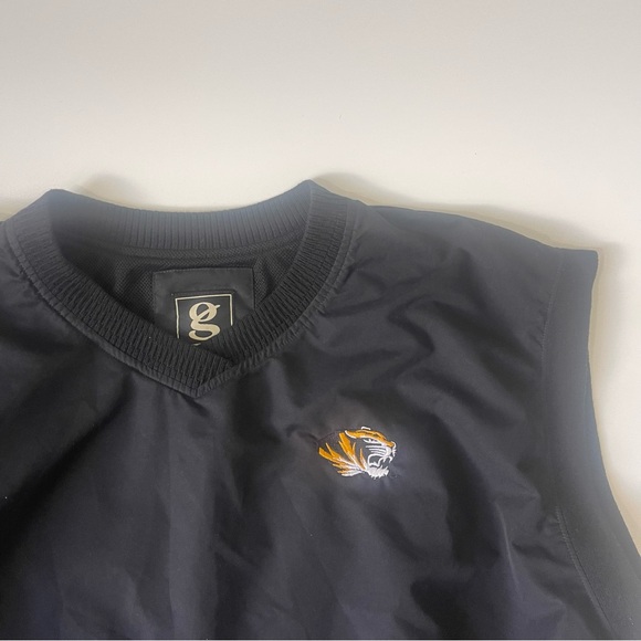 University of Missouri Mizzou Tigers Black Vest Size XL - Picture 4 of 9